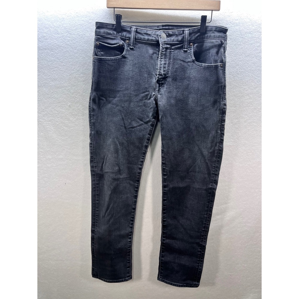 American Eagle Mens Ne(x)t Level Flex Slim Straight Jeans Mens 32/32 Black 3195